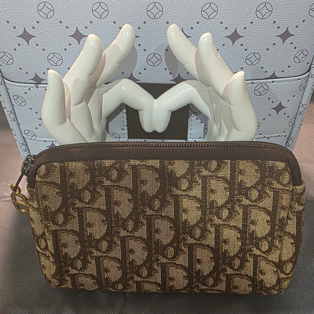 Dior, Vintgage Pouch With Original Charm. Perfect!
